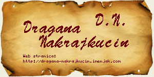 Dragana Nakrajkućin vizit kartica